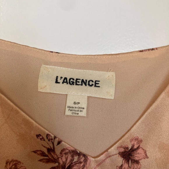 L’Agence Jane Floral Print Silk Camisole Size S NWOT - Picture 3 of 5